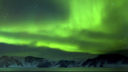 Northern Lights off the coast of Arctic Norway